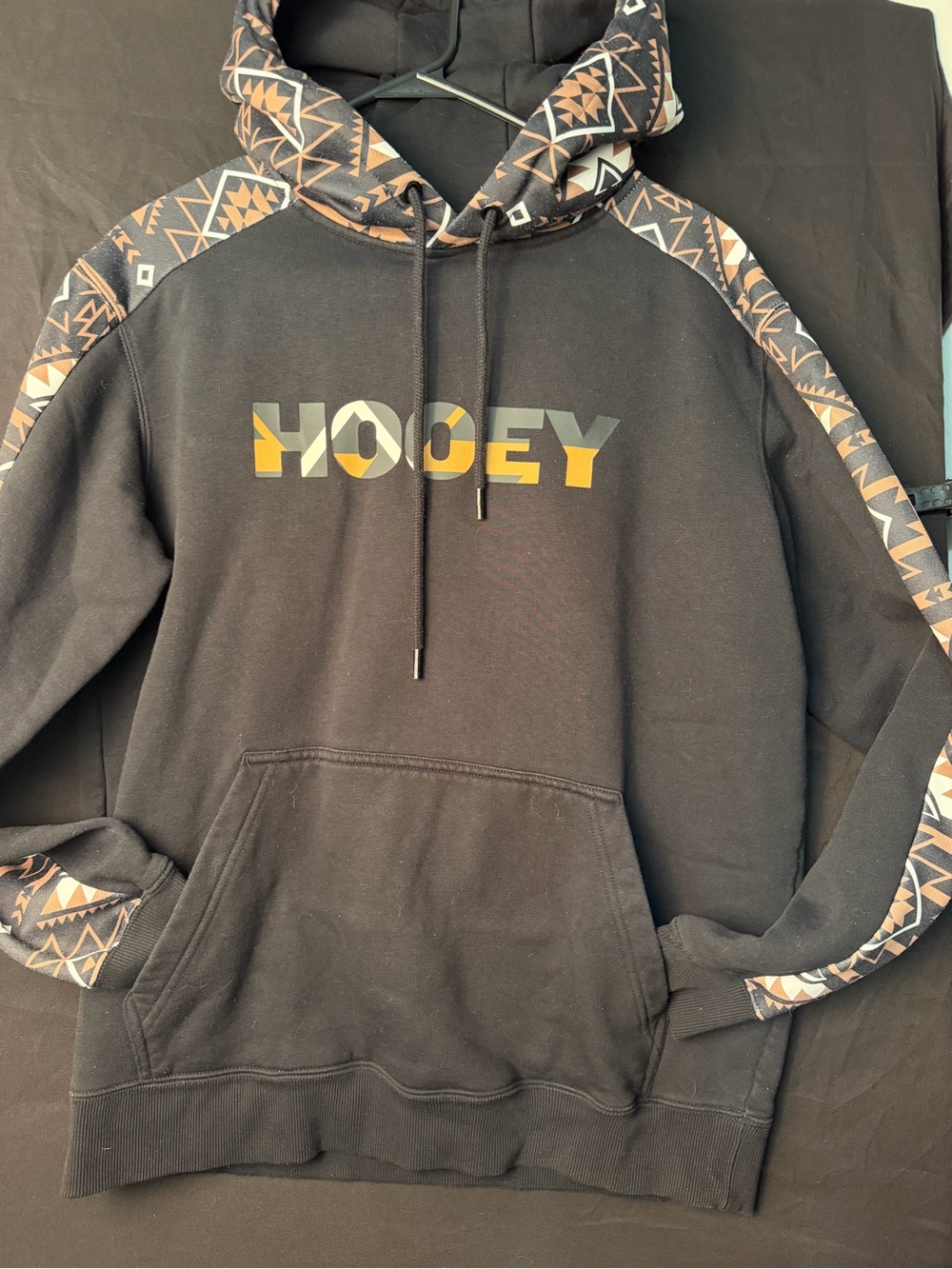HOOEY Pullover Hoodie Western Aztec- Men’s Small